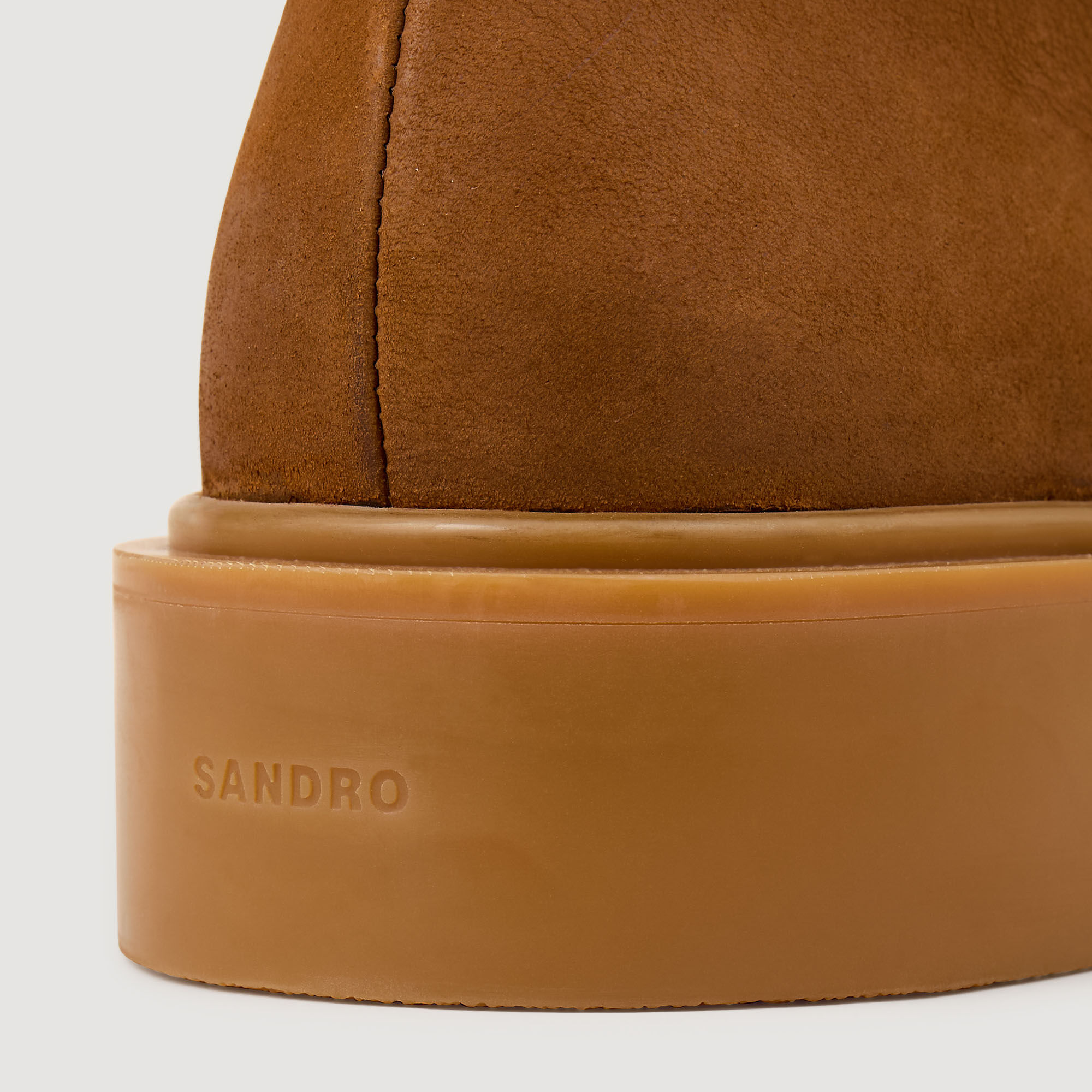 Nubuck and leather boots Nubuck and leather boots