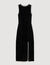 Rhinestone slit maxi dress Rhinestone slit maxi dress