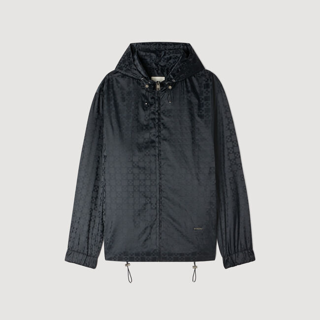 Square Cross nylon jacket