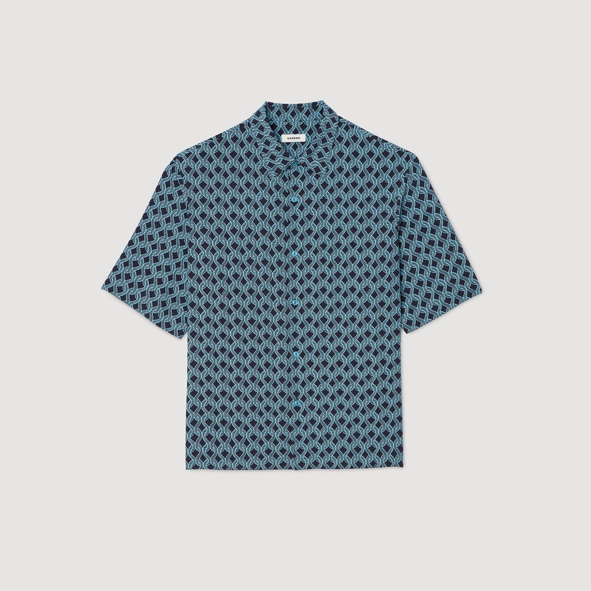 Rope print shirt