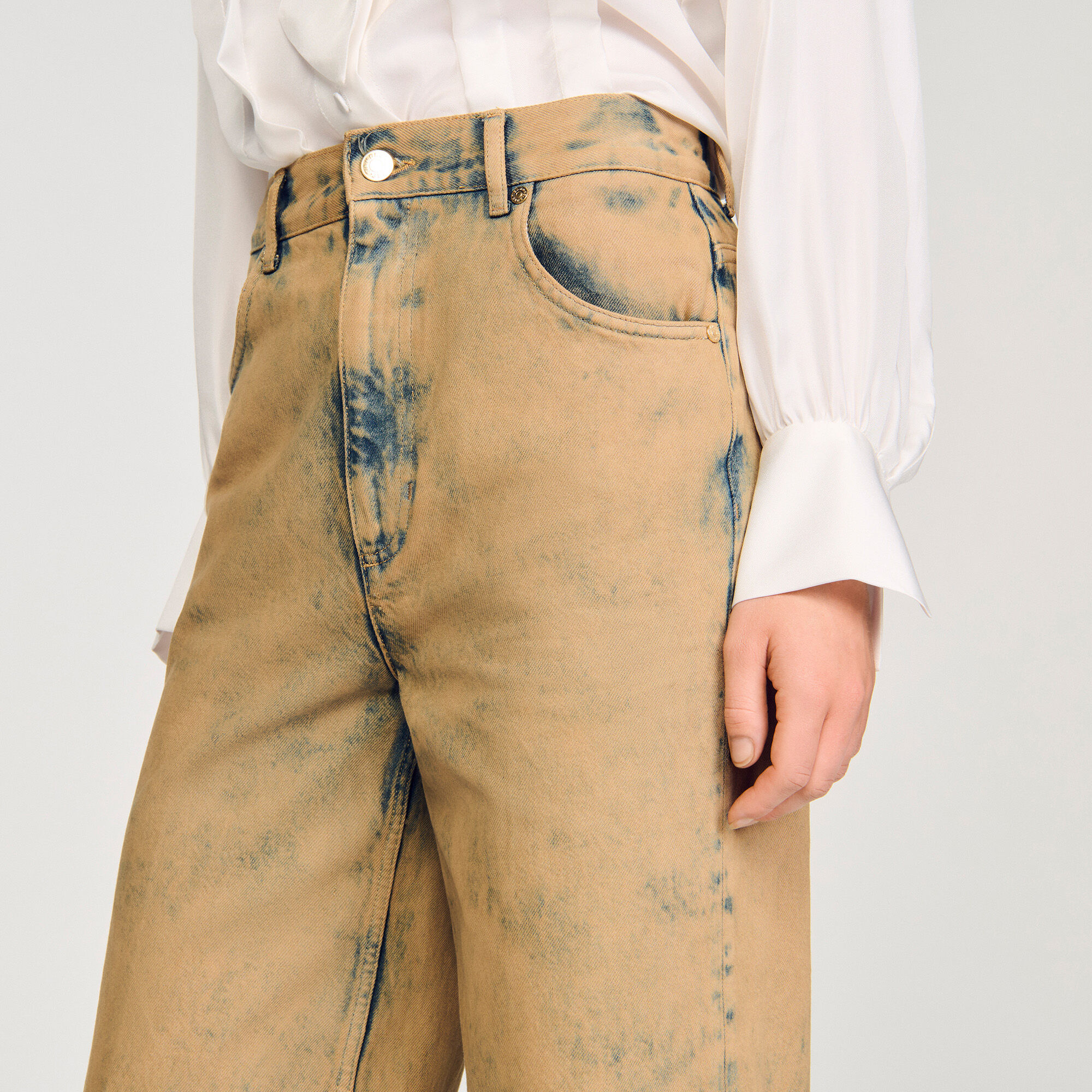 Faded wide-leg jeans Faded wide-leg jeans