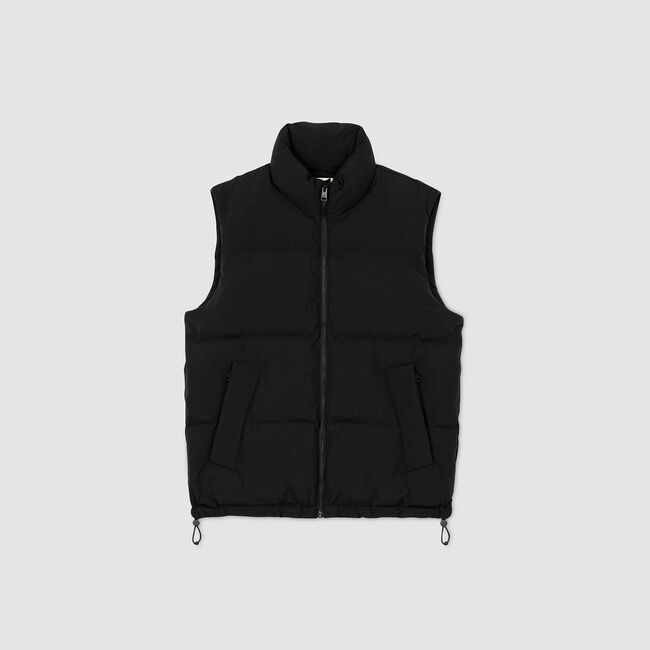 Sleeveless technical puffer