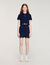 Short knit skirt