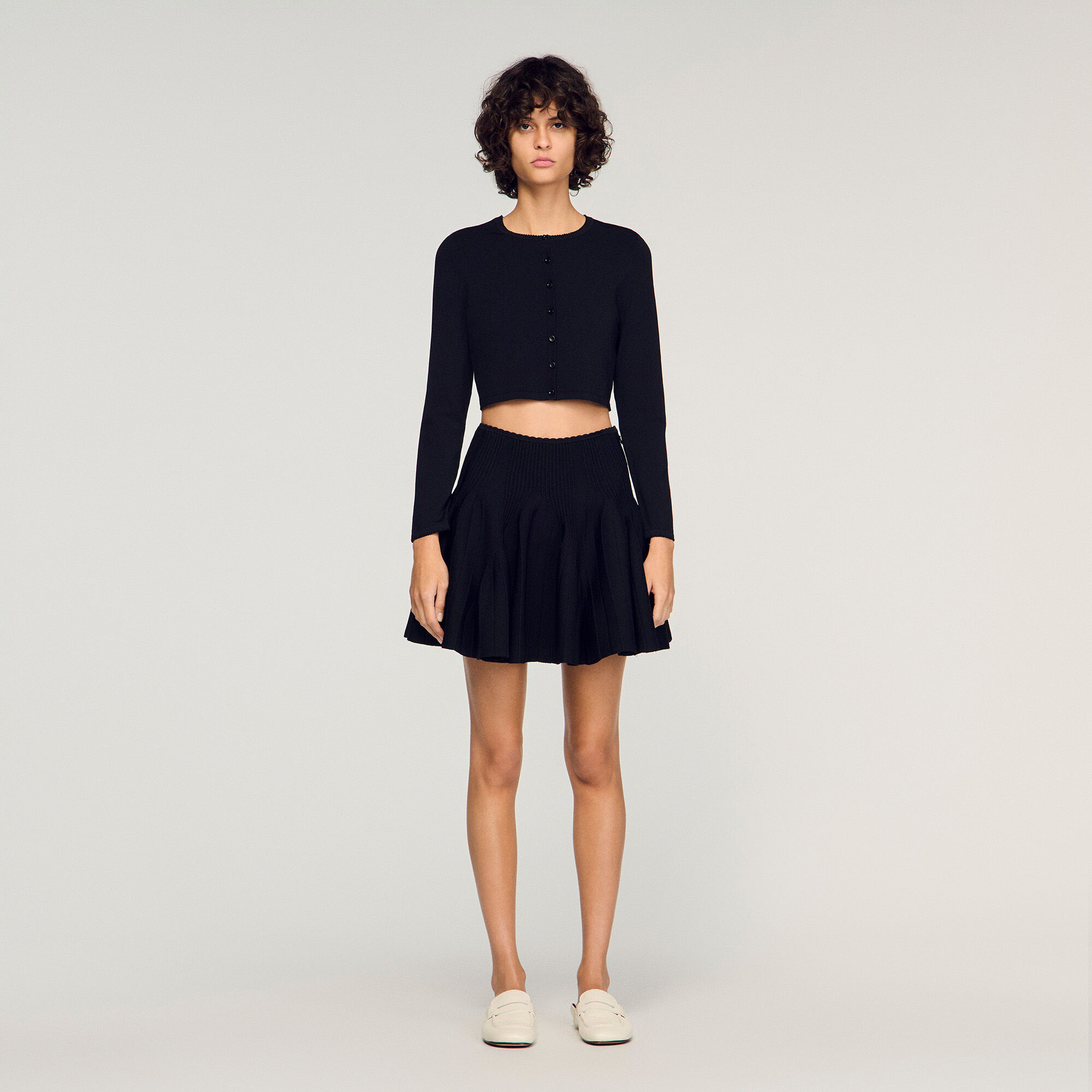 Cropped cardigan