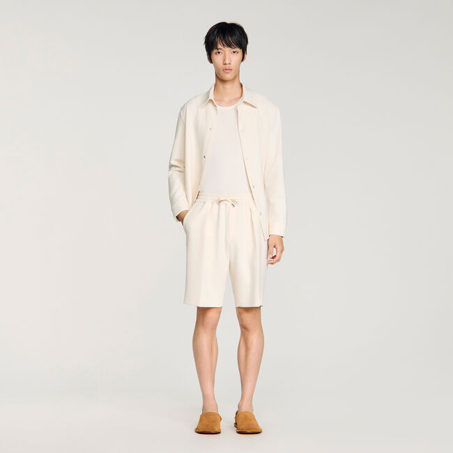 Jersey Bermuda shorts