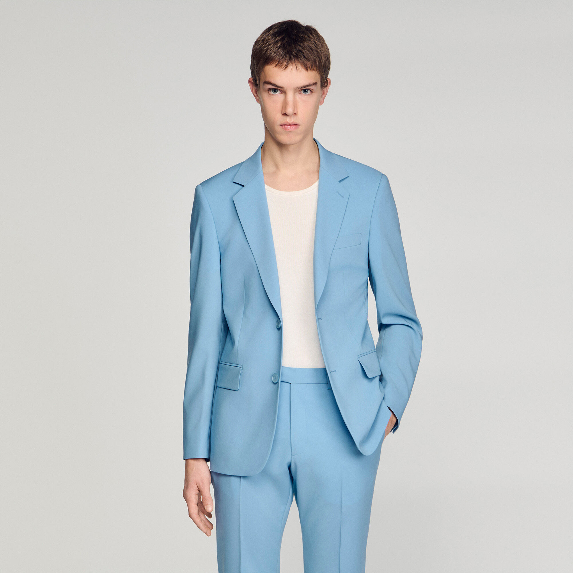 Wool suit jacket