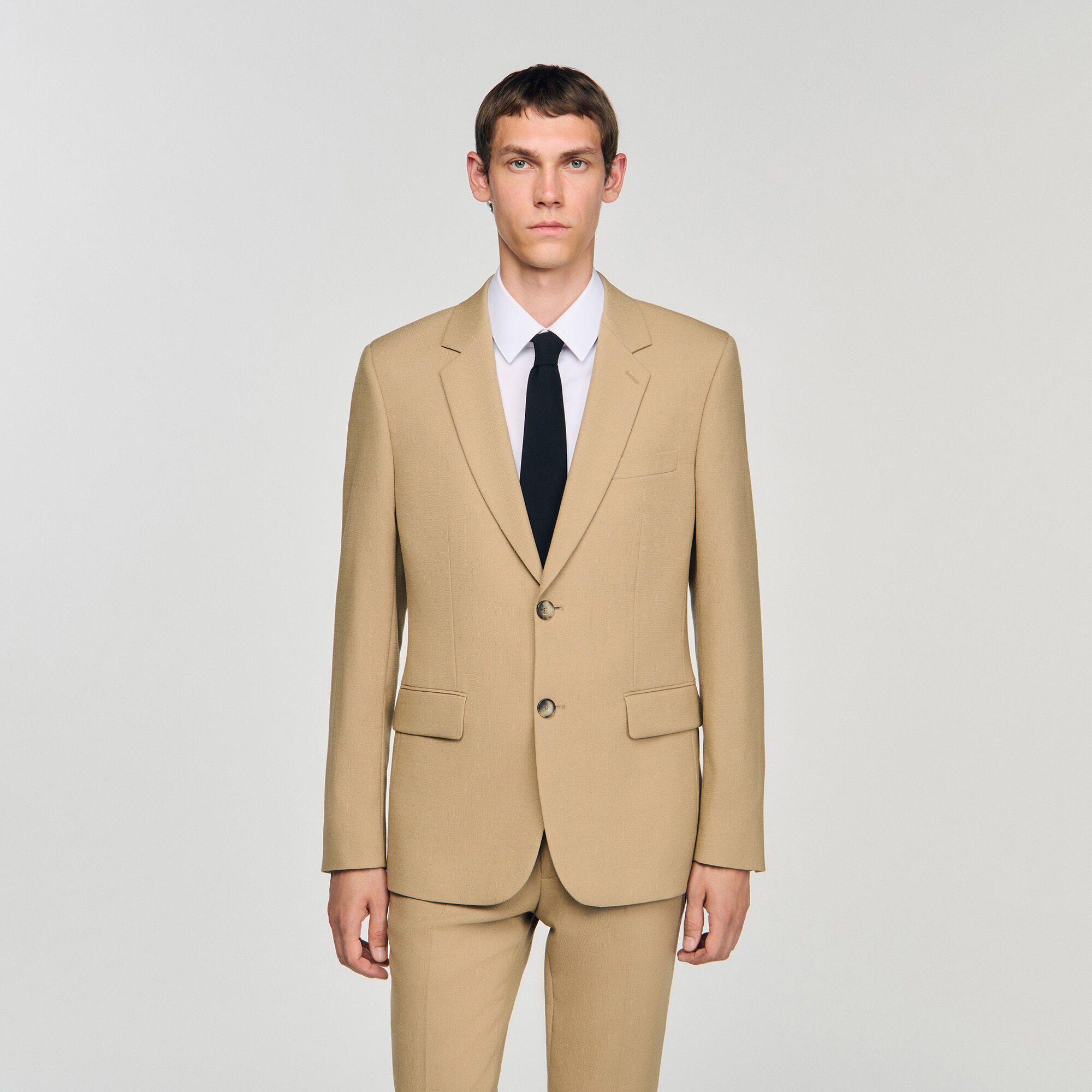 Wool suit jacket