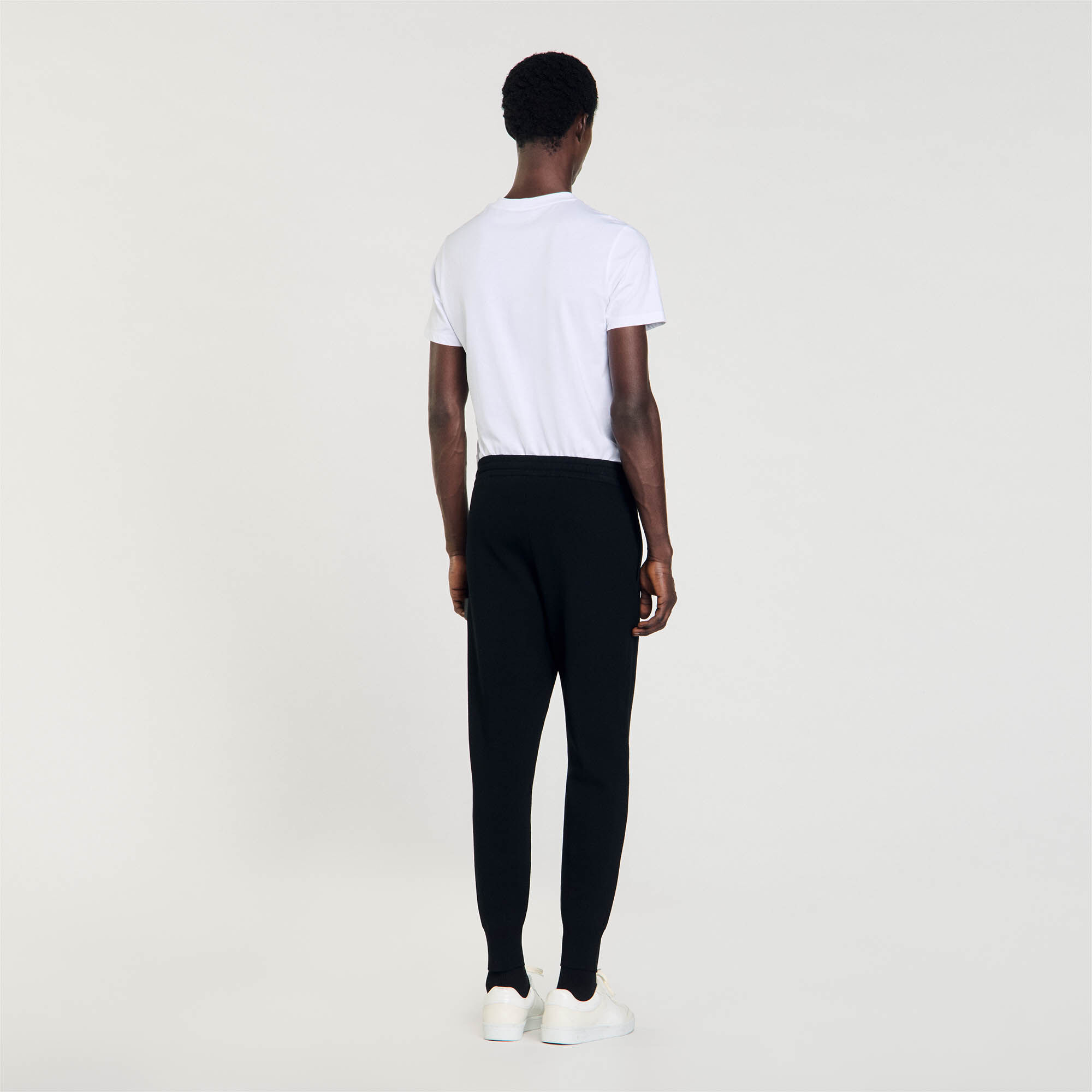 Knit jogging bottoms