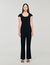Jumpsuit with rhinestone collar Jumpsuit with rhinestone collar