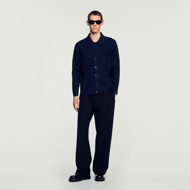 Knit jacket - Men | Sandro Paris