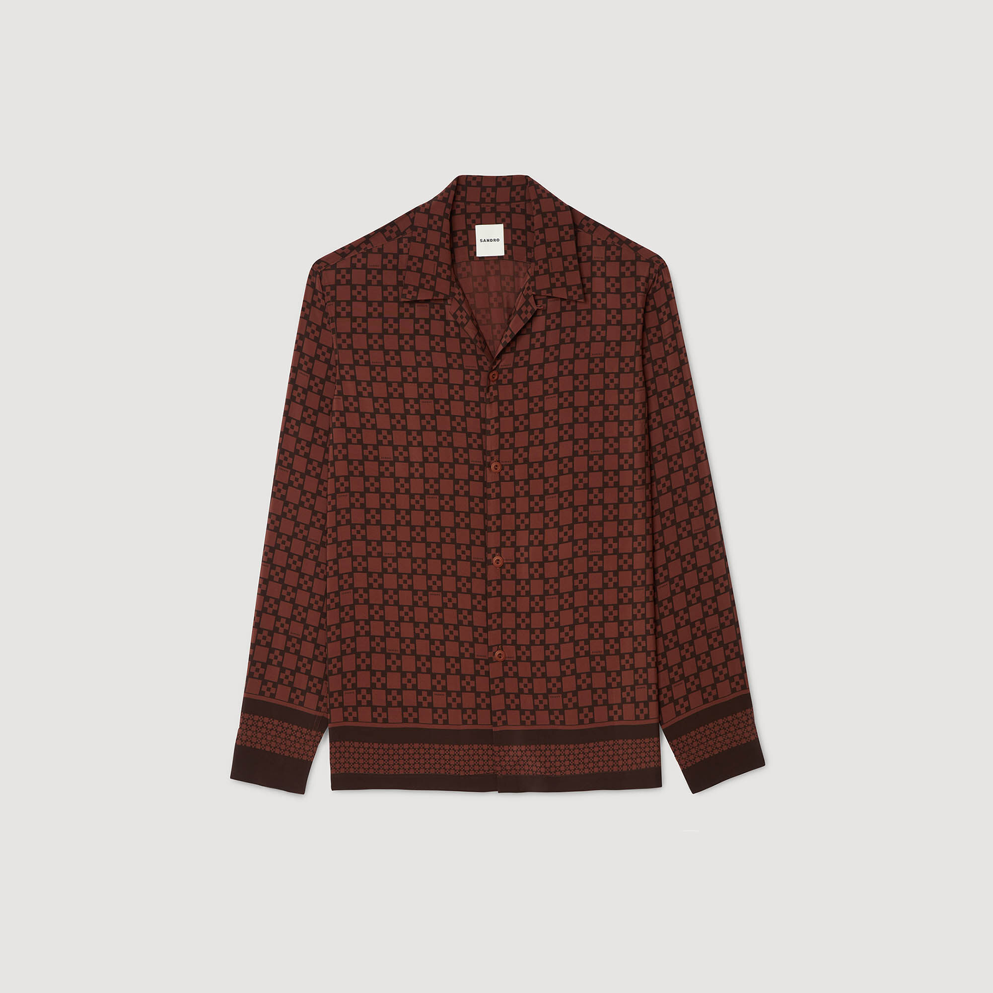 Printed loose-fit shirt Printed loose-fit shirt