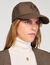 Houndstooth print cap Houndstooth print cap