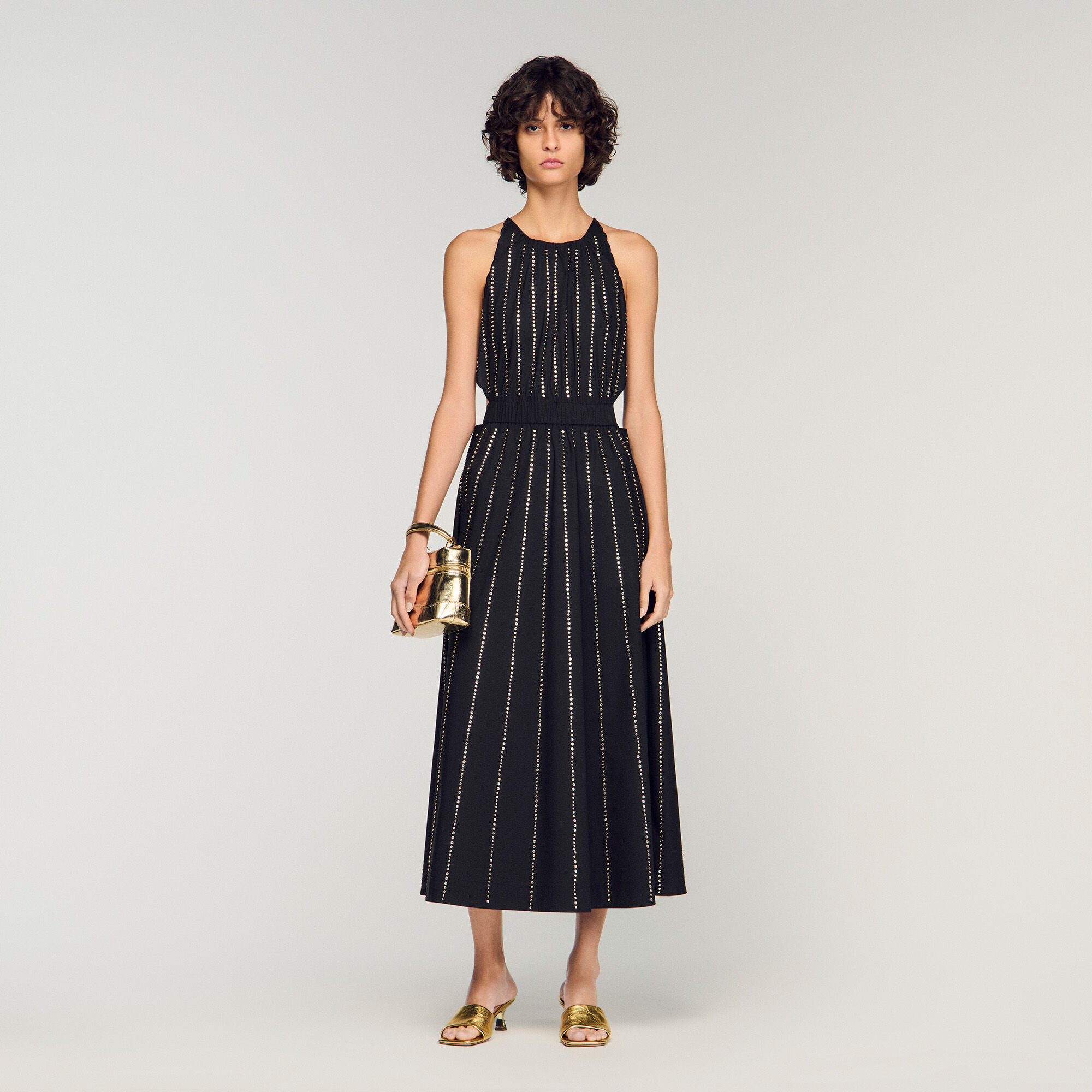 Rhinestone maxi dress