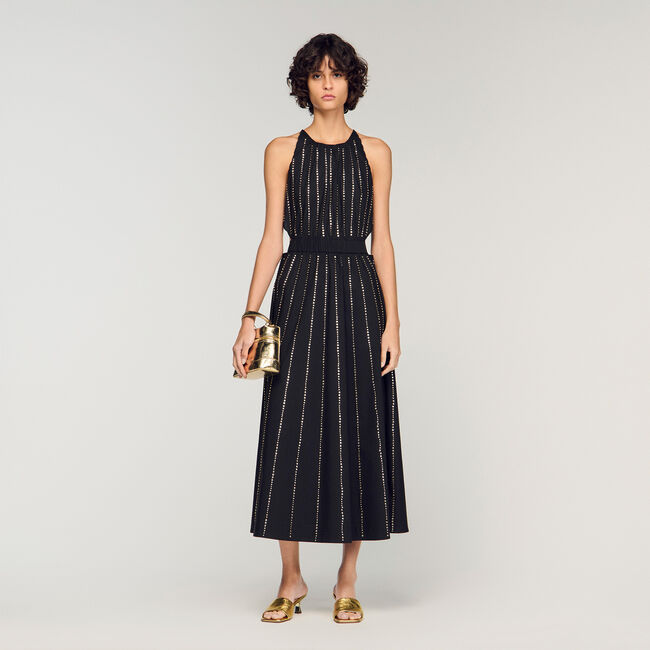 Rhinestone maxi dress