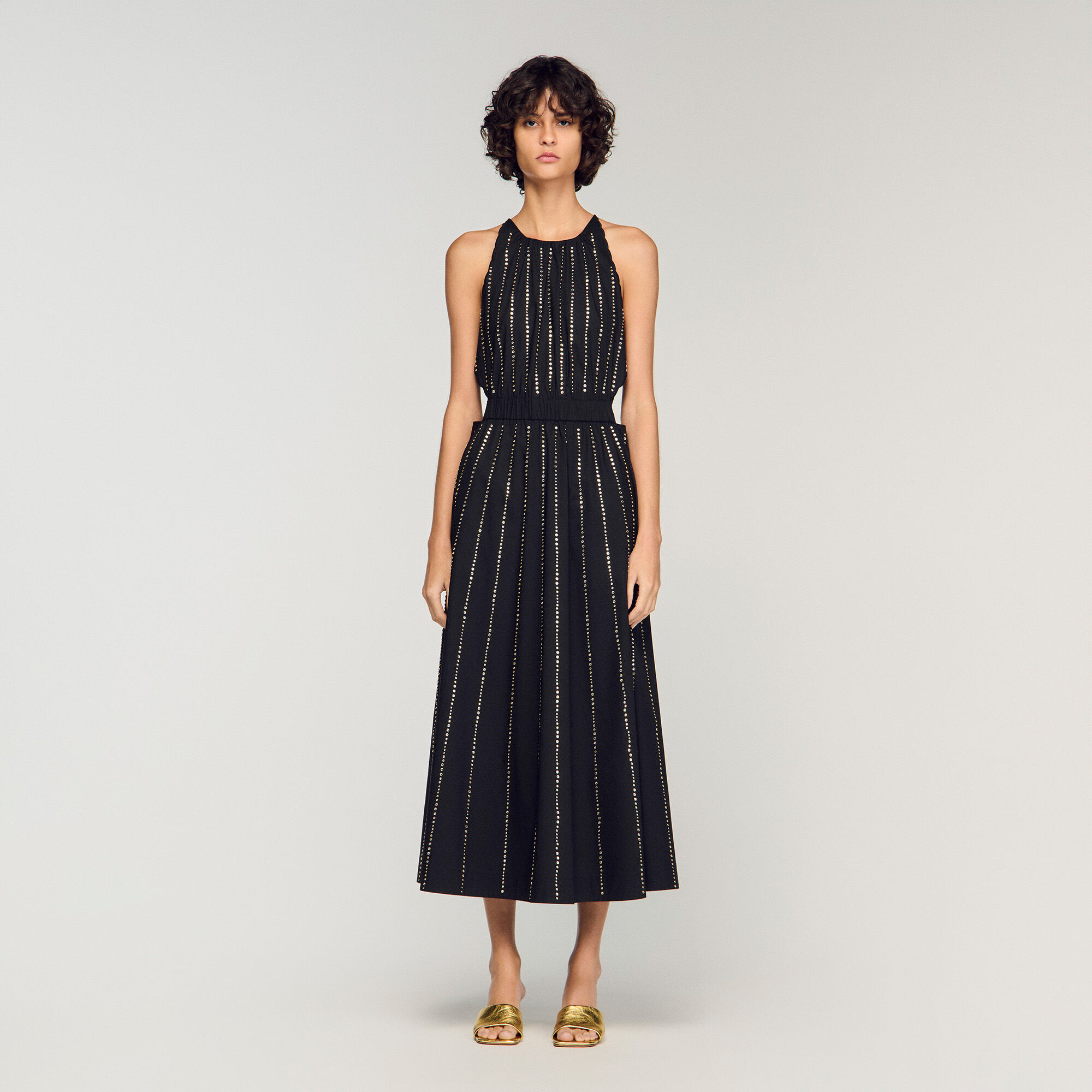 Rhinestone maxi dress