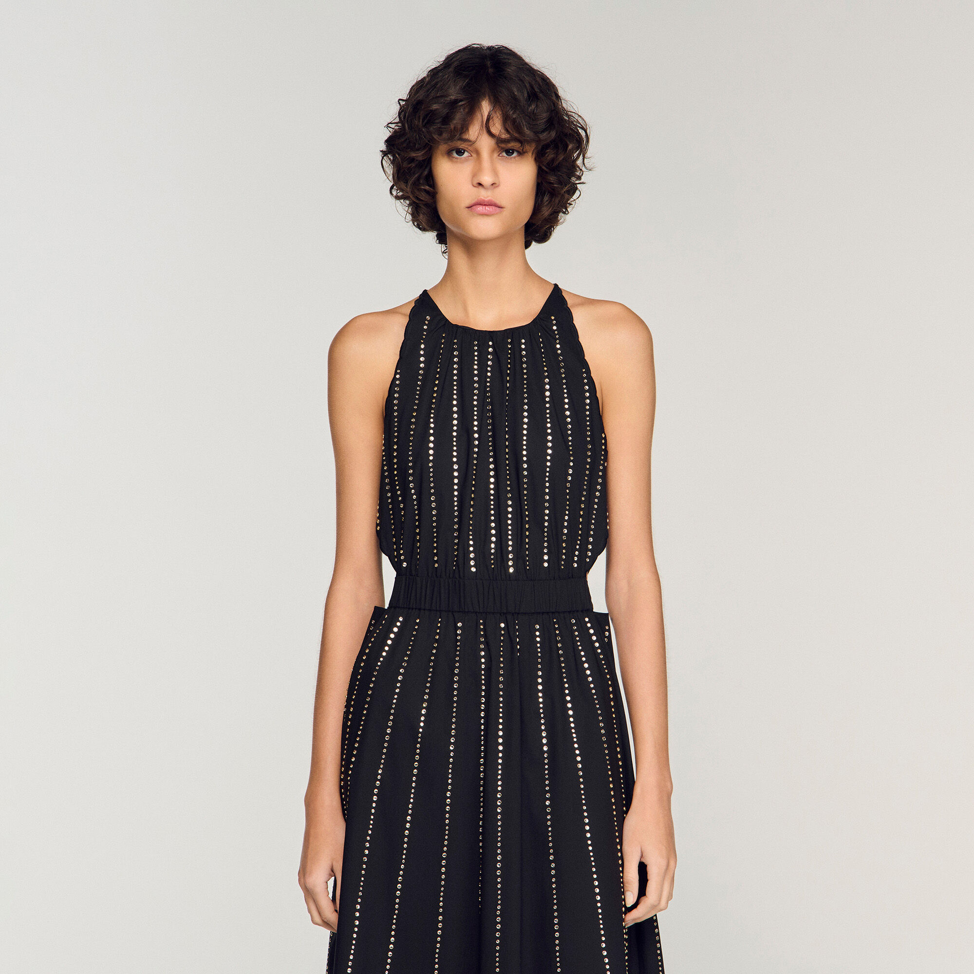 Rhinestone maxi dress