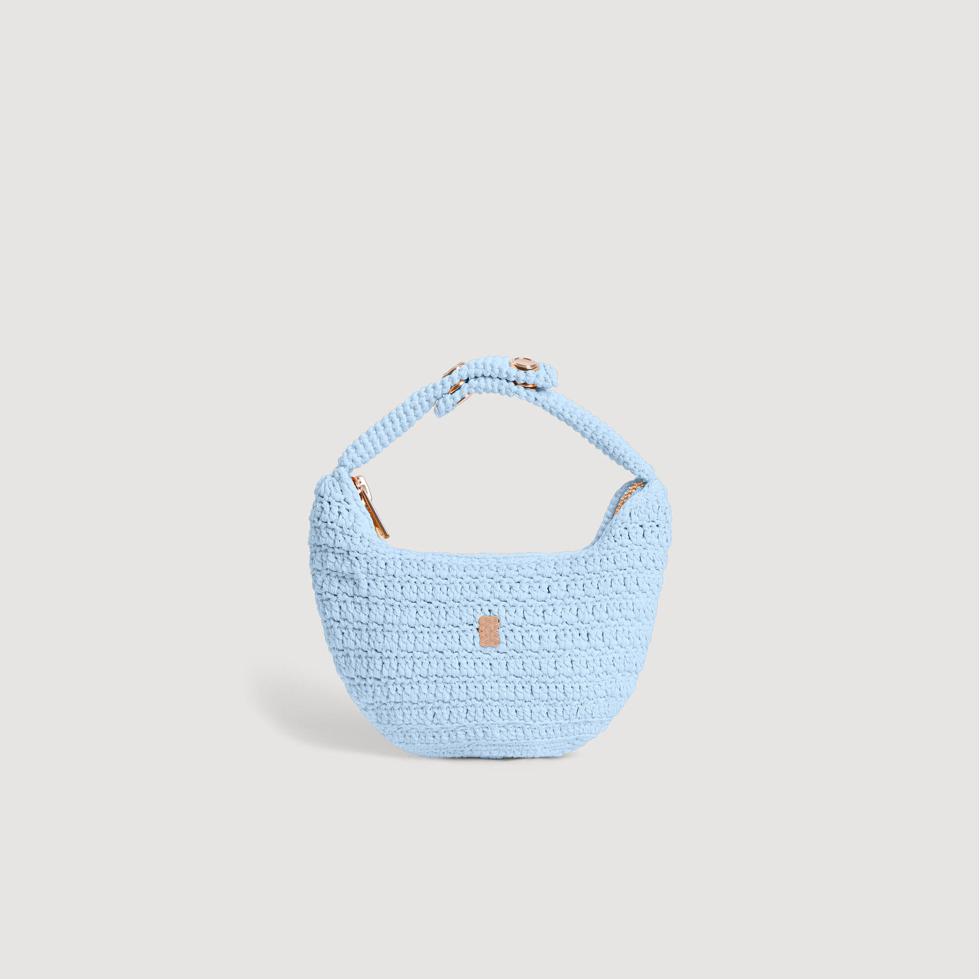 Crochet small leather goods