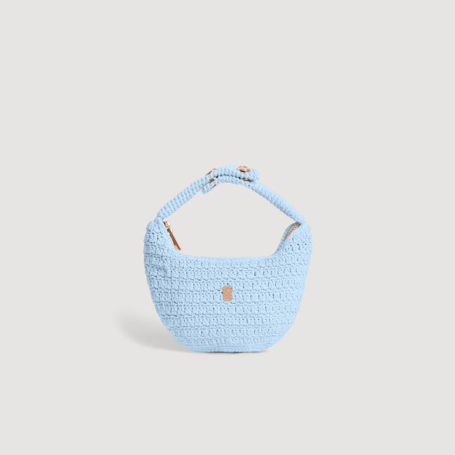 Crochet small leather goods